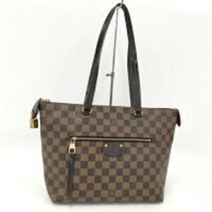 LOUIS VUITTON IENA Tote Bag Damier Ebene